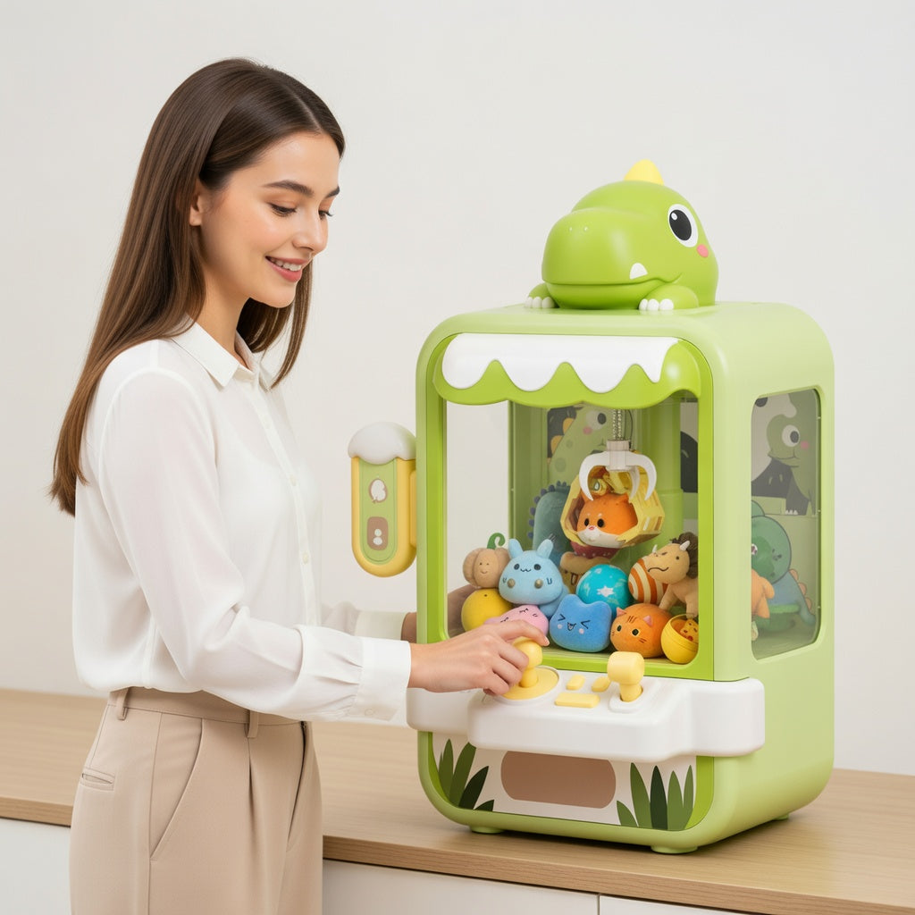 Dinosaur Claw Machine Game for Kids
